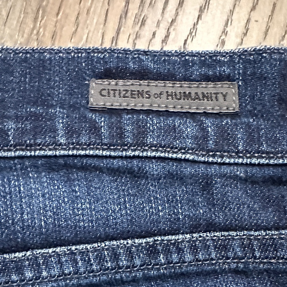Citizens of Humanity Kelly Dark Wash Bootcut Denim Jeans Y2K Low-Waist - Picture 4 of 12